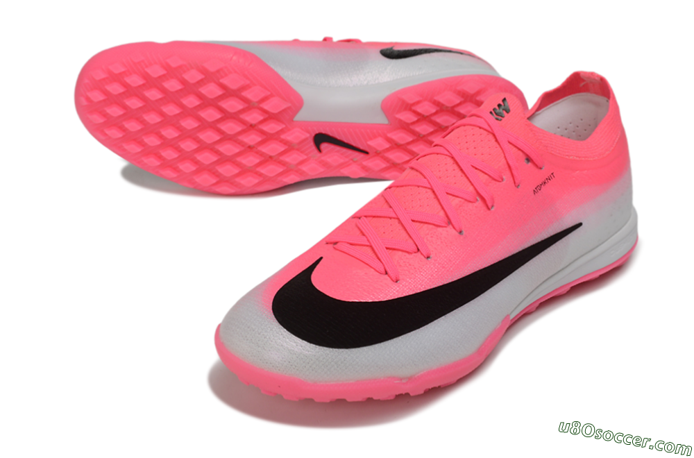 Nike Air Zoom Mercurial Vapor 17 Elite TF Artificial Turf Soccer Shoes - Pink/Hyper Pink/Platinum Tint 3