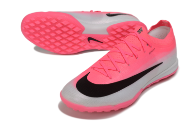 Nike Air Zoom Mercurial Vapor 17 Elite TF Artificial Turf Soccer Shoes - Pink/Hyper Pink/Platinum Tint