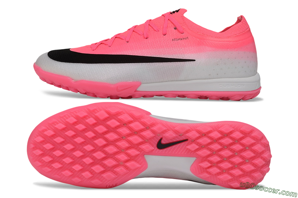 Nike Air Zoom Mercurial Vapor 17 Elite TF Artificial Turf Soccer Shoes - Pink/Hyper Pink/Platinum Tint 0