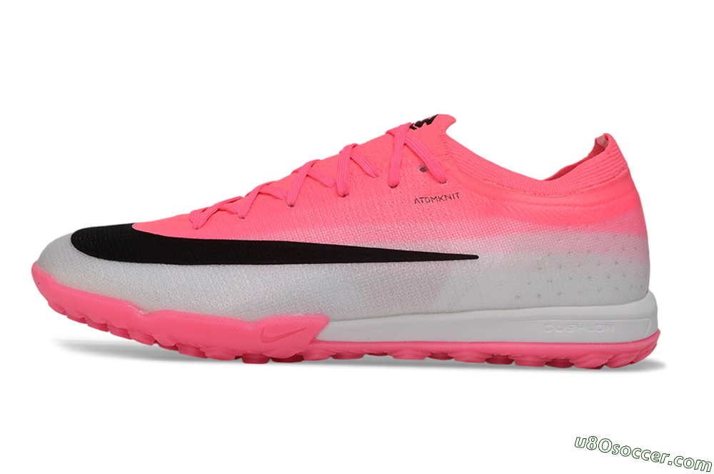 Nike Air Zoom Mercurial Vapor 17 Elite TF Artificial Turf Soccer Shoes - Pink/Hyper Pink/Platinum Tint 2