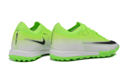 Nike Air Zoom Mercurial Vapor 17 Elite TF Artificial Turf Soccer Shoes - Green/Volt/Metallic Silver