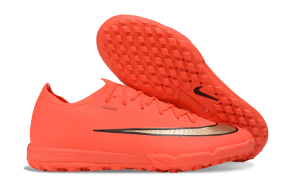 Nike Air Zoom Mercurial Vapor 17 Elite TF Artificial Turf Soccer Shoes - Orange/Bright Crimson/Metallic Copper