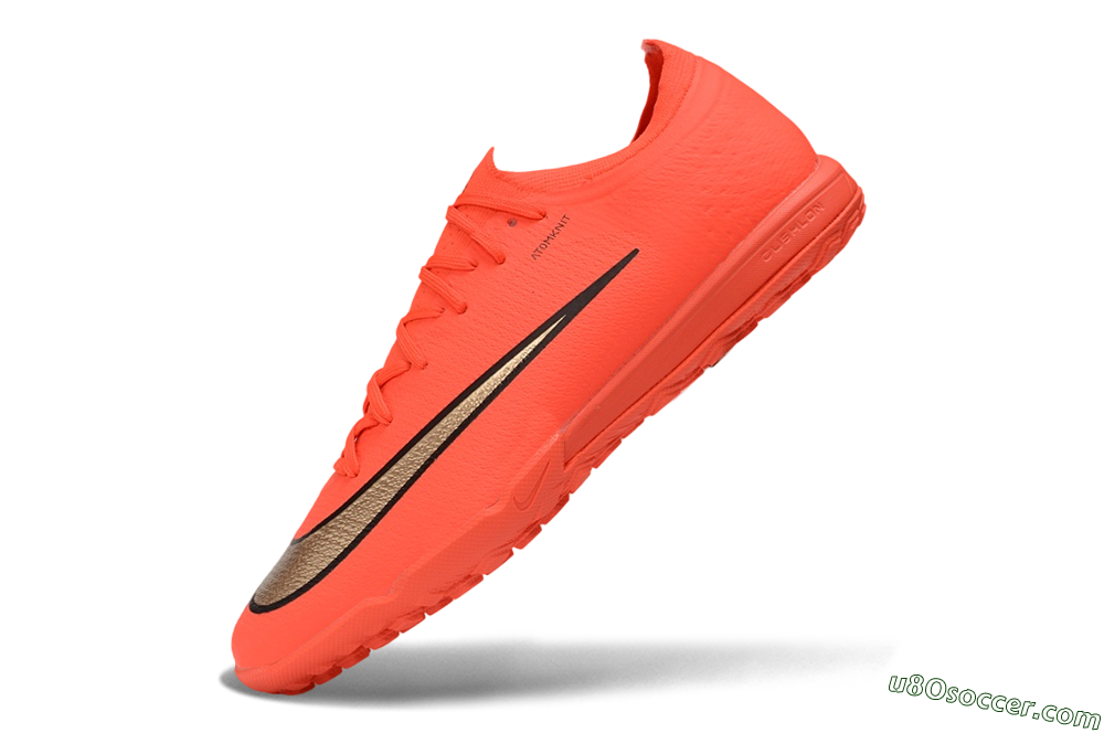Nike Air Zoom Mercurial Vapor 17 Elite TF Artificial Turf Soccer Shoes - Orange/Bright Crimson/Metallic Copper 5