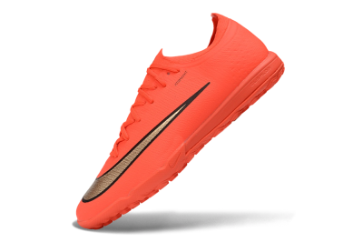 Nike Air Zoom Mercurial Vapor 17 Elite TF Artificial Turf Soccer Shoes - Orange/Bright Crimson/Metallic Copper
