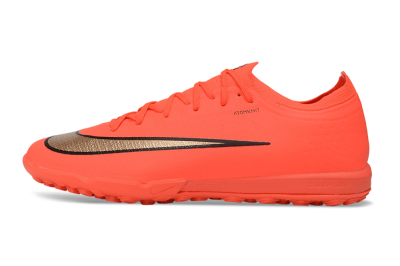 Nike Air Zoom Mercurial Vapor 17 Elite TF Artificial Turf Soccer Shoes - Orange/Bright Crimson/Metallic Copper