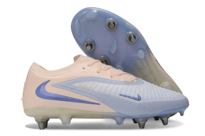 Nike Phantom 6 Elite Low SG Soft Ground Soccer Cleats - Peach/Barely Grape/Barely Peach