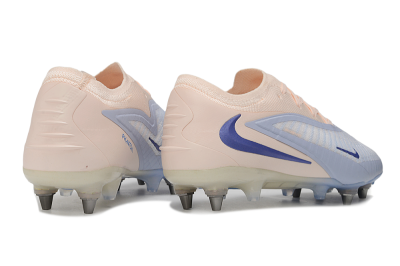 Nike Phantom 6 Elite Low SG Soft Ground Soccer Cleats - Peach/Barely Grape/Barely Peach