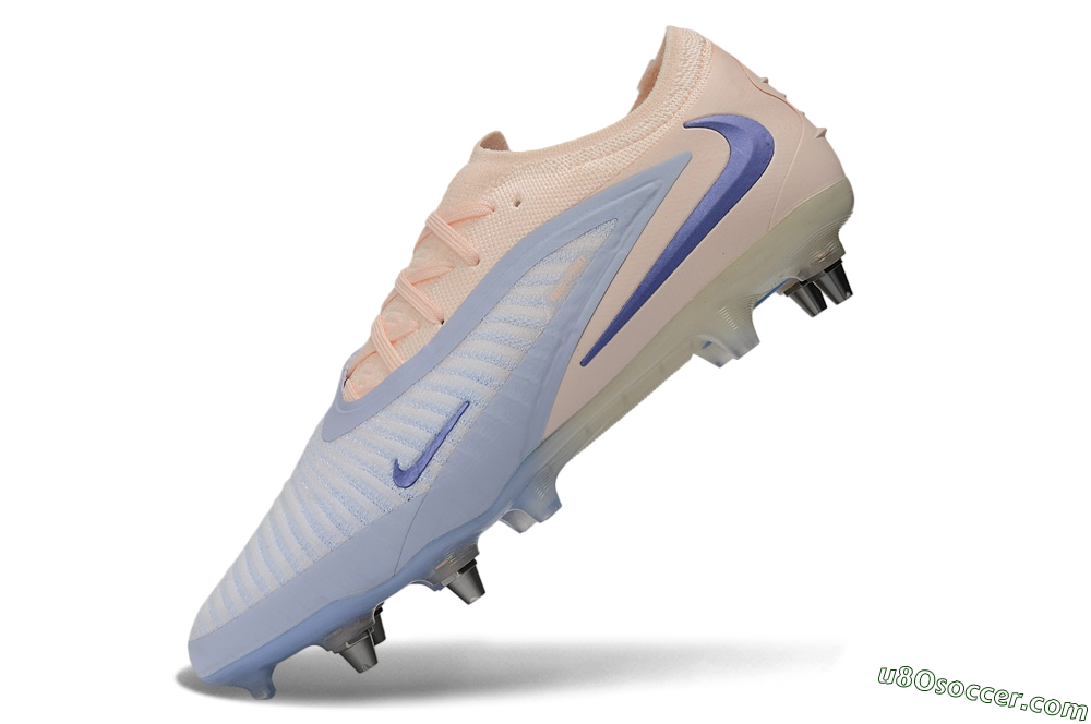 Nike Phantom 6 Elite Low SG Soft Ground Soccer Cleats - Peach/Barely Grape/Barely Peach 5