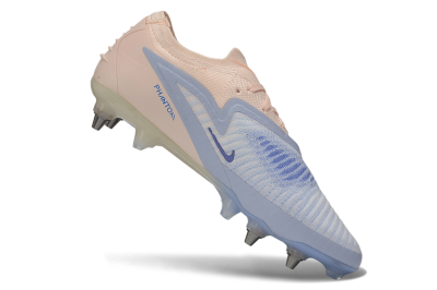 Nike Phantom 6 Elite Low SG Soft Ground Soccer Cleats - Peach/Barely Grape/Barely Peach