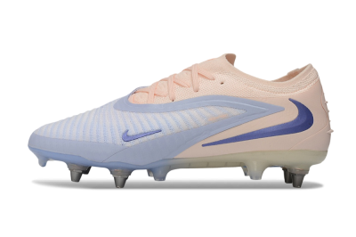 Nike Phantom 6 Elite Low SG Soft Ground Soccer Cleats - Peach/Barely Grape/Barely Peach