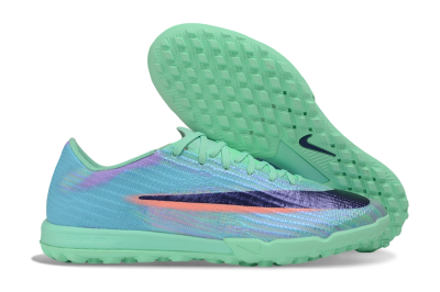Nike Air Zoom Mercurial Superfly 11 Elite TF Artificial Turf Soccer Shoes - Green/Mint Foam/Deep Purple