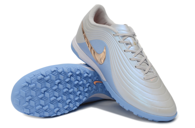 Nike Tiempo Legend 11 Elite TF Artificial Turf Soccer Shoes - Blue/Atmosphere Grey/Metallic Copper