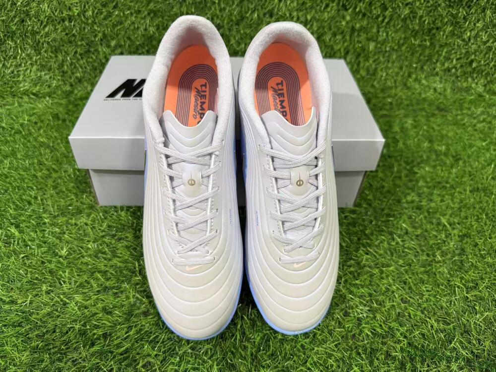 Nike Tiempo Legend 11 Elite TF Artificial Turf Soccer Shoes - Blue/Atmosphere Grey/Metallic Copper
