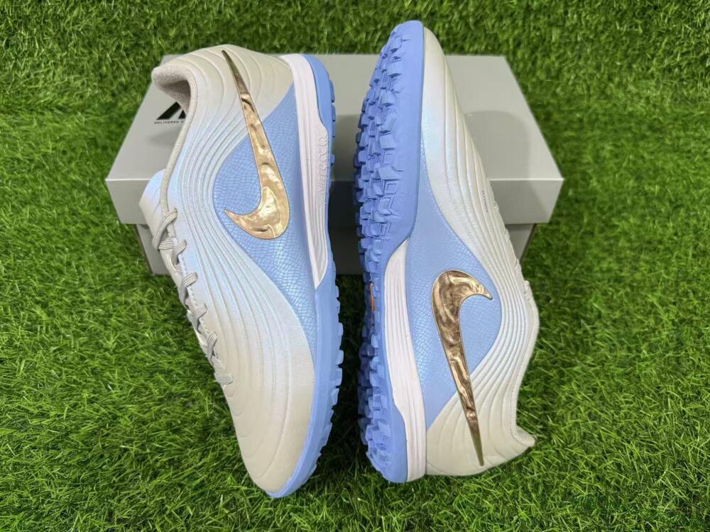 Nike Tiempo Legend 11 Elite TF Artificial Turf Soccer Shoes - Blue/Atmosphere Grey/Metallic Copper