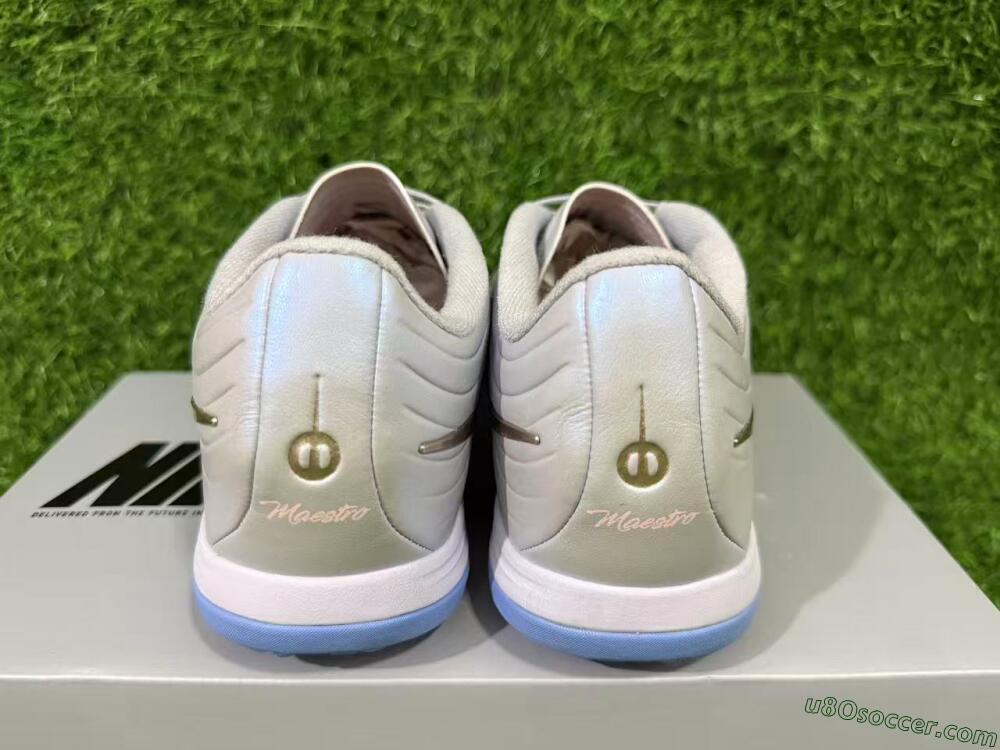Nike Tiempo Legend 11 Elite TF Artificial Turf Soccer Shoes - Blue/Atmosphere Grey/Metallic Copper