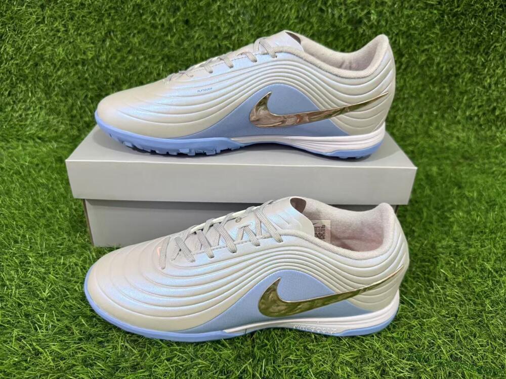 Nike Tiempo Legend 11 Elite TF Artificial Turf Soccer Shoes - Blue/Atmosphere Grey/Metallic Copper