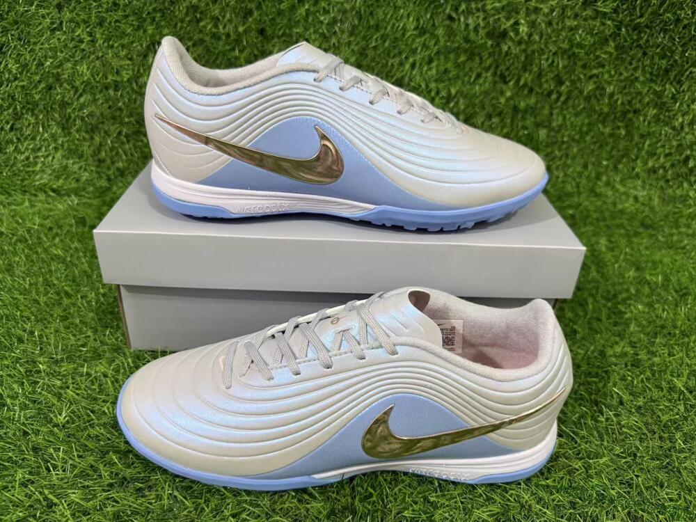 Nike Tiempo Legend 11 Elite TF Artificial Turf Soccer Shoes - Blue/Atmosphere Grey/Metallic Copper