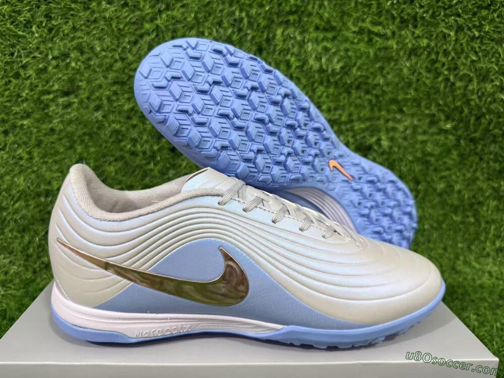 Nike Tiempo Legend 11 Elite TF Artificial Turf Soccer Shoes - Blue/Atmosphere Grey/Metallic Copper