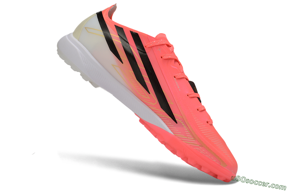 Adidas F50 Hyperfast Pro TF Artificial Turf Soccer Shoes - Pink/Solar Pink/Cloud White 4
