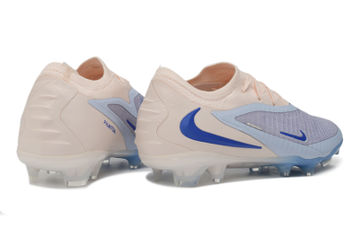 Nike Phantom 6 Elite Low FG Firm Ground Soccer Cleats - Blue/Barely Grape/Barely Peach