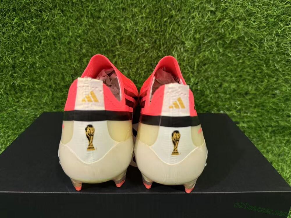 Adidas F50 Hyperfast Elite Laceless FG Firm Ground Soccer Cleats - Pink/Solar Pink/Iridescent