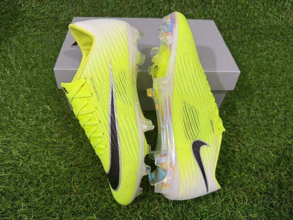 Nike Air Zoom Mercurial Superfly 11 Elite FG Firm Ground Soccer Cleats - Yellow/Volt/White