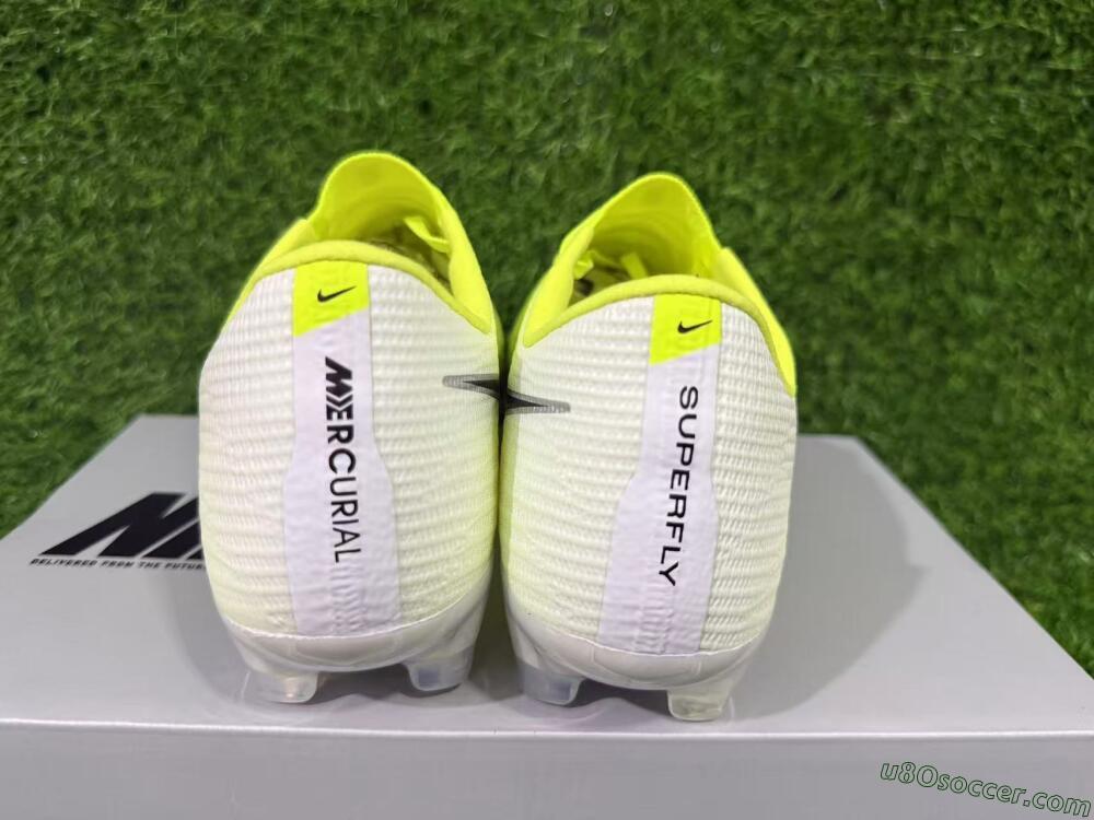 Nike Air Zoom Mercurial Superfly 11 Elite FG Firm Ground Soccer Cleats - Yellow/Volt/White