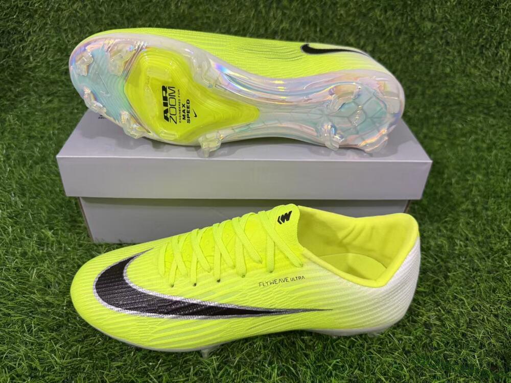 Nike Air Zoom Mercurial Superfly 11 Elite FG Firm Ground Soccer Cleats - Yellow/Volt/White