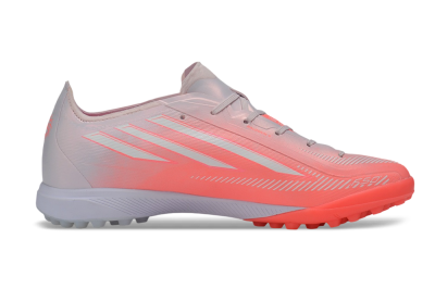 Adidas F50 Hyperfast Pro TF Artificial Turf Soccer Shoes - Pink/Solar Pink/Grey White