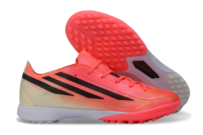 Adidas F50 Hyperfast Pro TF Artificial Turf Soccer Shoes - Pink/Solar Pink/Off White