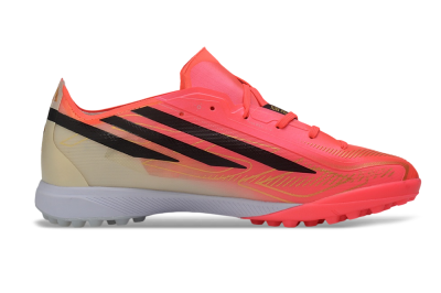 Adidas F50 Hyperfast Pro TF Artificial Turf Soccer Shoes - Pink/Solar Pink/Off White