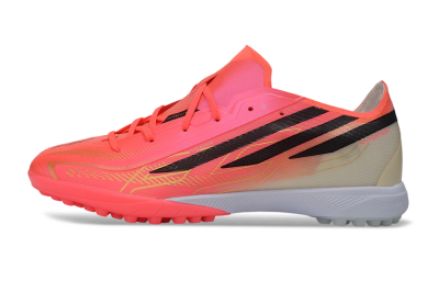 Adidas F50 Hyperfast Pro TF Artificial Turf Soccer Shoes - Pink/Solar Pink/Off White