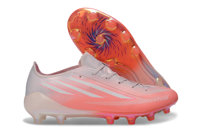 Adidas F50 Hyperfast Elite FG Firm Ground Soccer Cleats - Pink/Solar Pink/Iridescent White