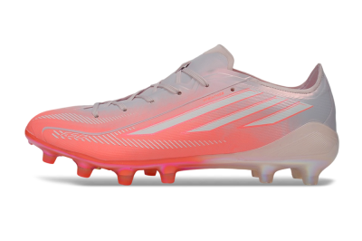 Adidas F50 Hyperfast Elite FG Firm Ground Soccer Cleats - Pink/Solar Pink/Iridescent White