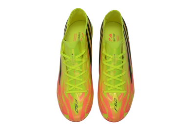 Adidas F50 Hyperfast Elite FG Firm Ground Soccer Cleats - Yellow/Solar Yellow/Lucid Pink
