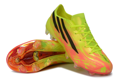 Adidas F50 Hyperfast Elite FG Firm Ground Soccer Cleats - Yellow/Solar Yellow/Lucid Pink