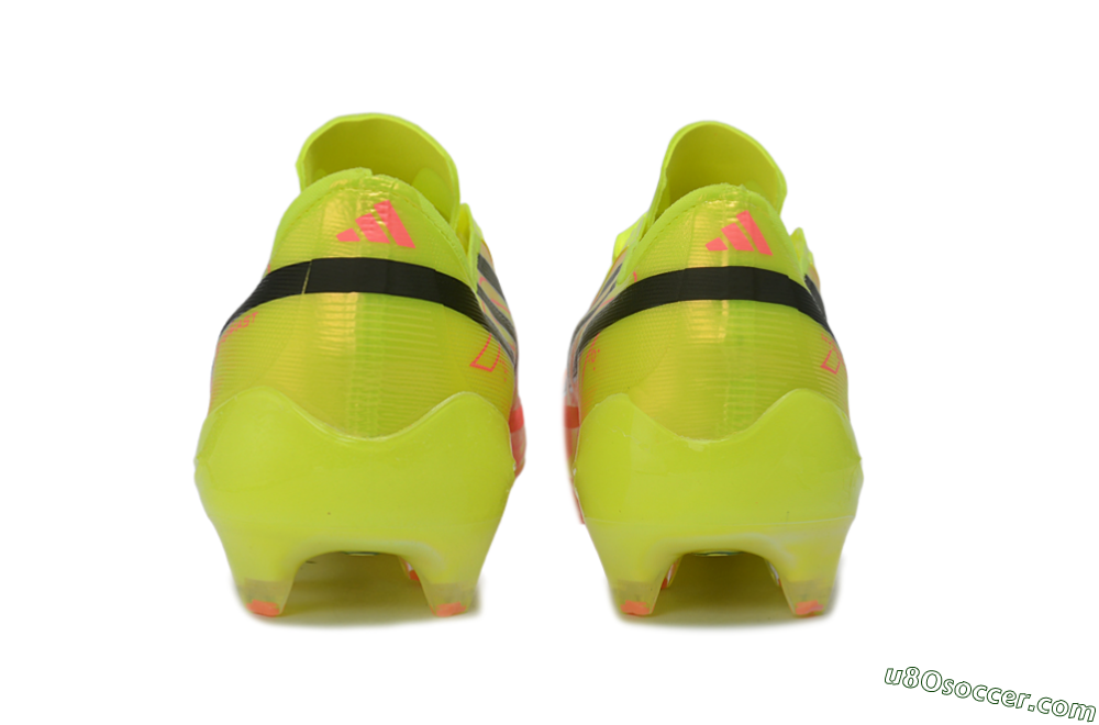 Adidas F50 Hyperfast Elite FG Firm Ground Soccer Cleats - Yellow/Solar Yellow/Lucid Pink 5