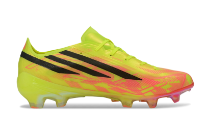 Adidas F50 Hyperfast Elite FG Firm Ground Soccer Cleats - Yellow/Solar Yellow/Lucid Pink