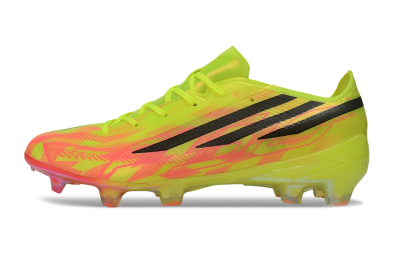Adidas F50 Hyperfast Elite FG Firm Ground Soccer Cleats - Yellow/Solar Yellow/Lucid Pink