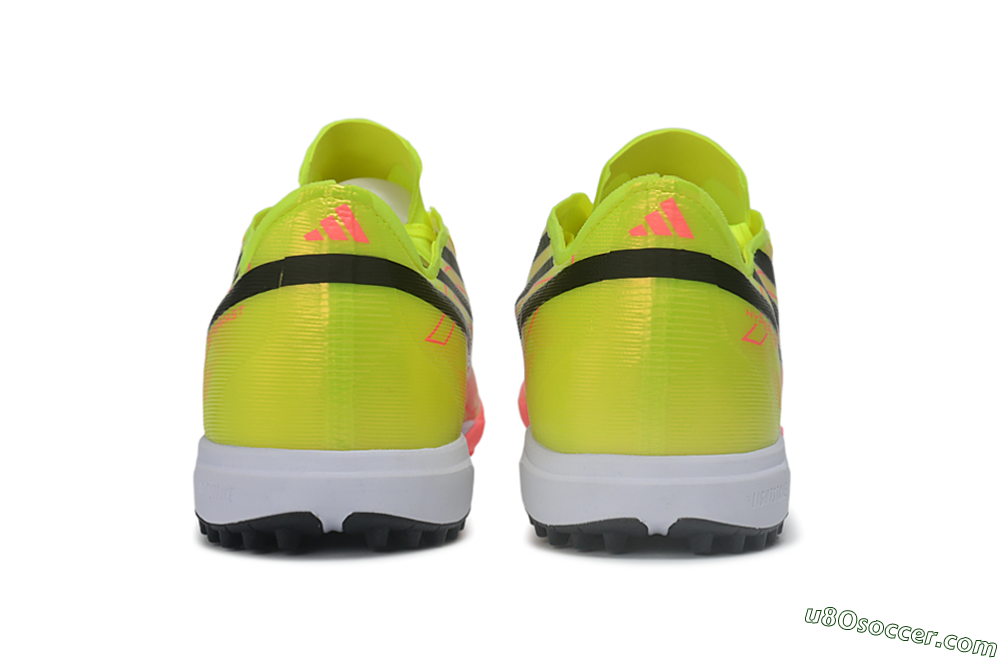 Adidas F50 Hyperfast Pro TF Artificial Turf Soccer Shoes - Yellow/Solar Yellow/Solar Red 5
