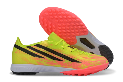 Adidas F50 Hyperfast Pro TF Artificial Turf Soccer Shoes - Yellow/Solar Yellow/Solar Red