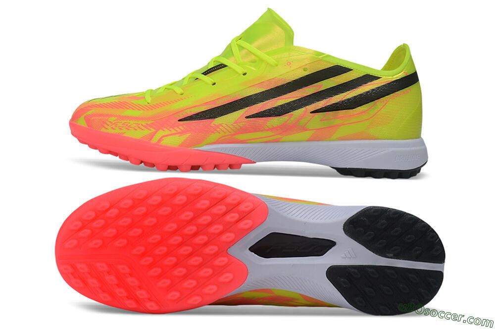 Adidas F50 Hyperfast Pro TF Artificial Turf Soccer Shoes - Yellow/Solar Yellow/Solar Red 0