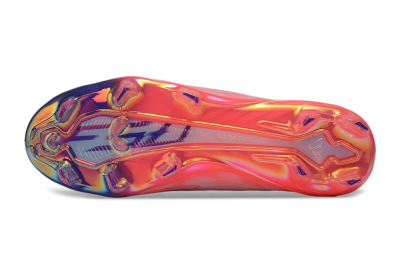 Adidas F50 Hyperfast Elite FG Firm Ground Soccer Cleats - White/Solar Red/Lucid Blue