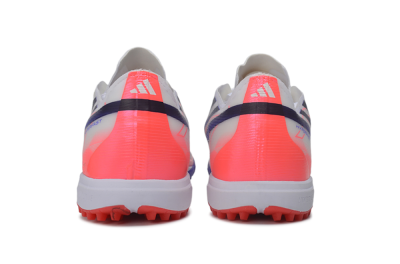 Adidas F50 Hyperfast Pro TF Artificial Turf Soccer Shoes - White/Lucid Blue/Solar Red