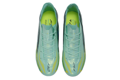 Adidas F50 Hyperfast Elite FG Firm Ground Soccer Cleats - Green/Mint/Dark Blue