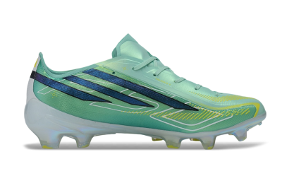 Adidas F50 Hyperfast Elite FG Firm Ground Soccer Cleats - Green/Mint/Dark Blue