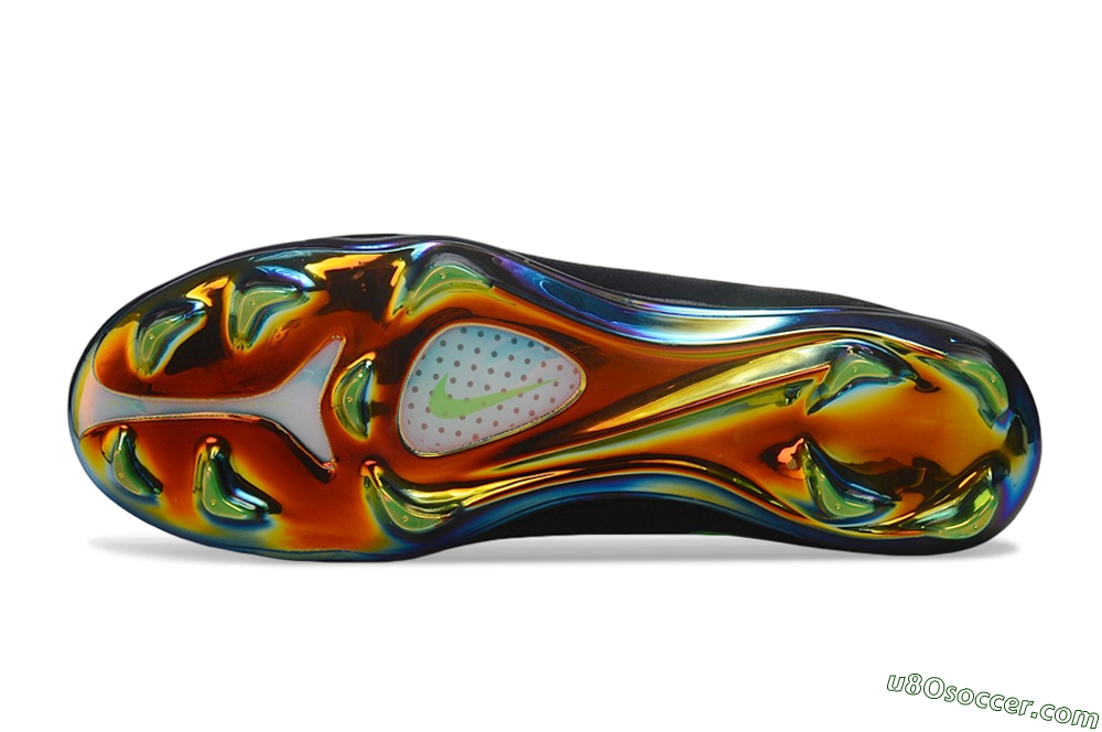 Nike Air Zoom Mercurial Vapor 17 Elite FG Firm Ground Soccer Cleats - Black/Black/Electric Green 6