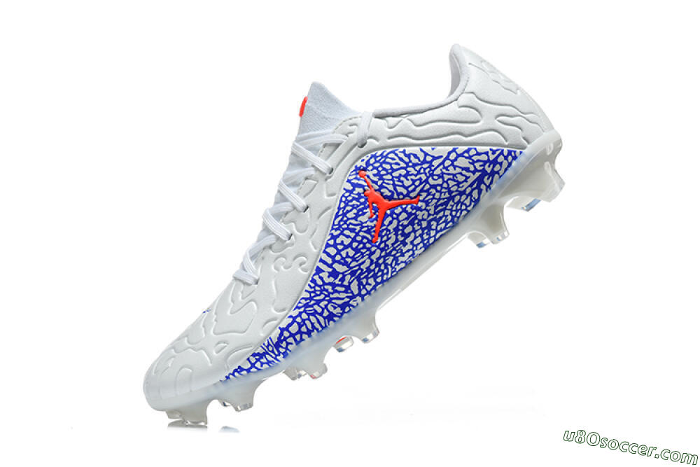Nike Tiempo Legend 11 Elite FG Firm Ground Soccer Cleats - White/White/Blue/Bright Crimson 8
