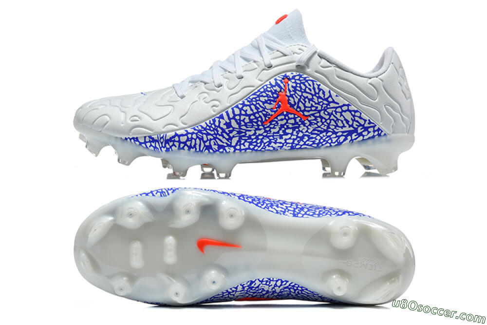 Nike Tiempo Legend 11 Elite FG Firm Ground Soccer Cleats - White/White/Blue/Bright Crimson 0