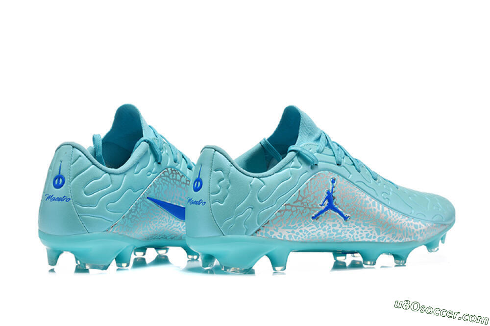 Nike Tiempo Legend 11 Elite FG Firm Ground Soccer Cleats - Blue/Clear Blue/Metallic Silver 9